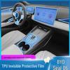 BYD Seal 06dmi Interior Protection Kit: Console Sticker, TPU Screen, Decorative Film (5 Models)