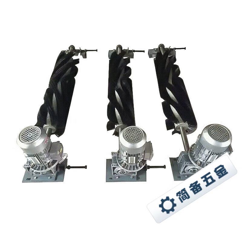 Industrial Electric Roller Brush Conveyor Cleaner CN plug (adapter included)