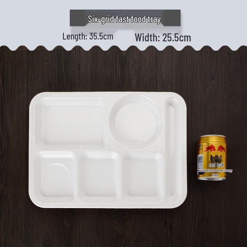 Commercial Thickened Melamine Divided Plate