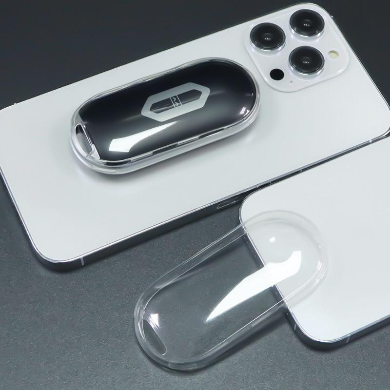 Transparent Black TPU Key Covers for AITO M5/M7: Full-Coverage Protective Cases.