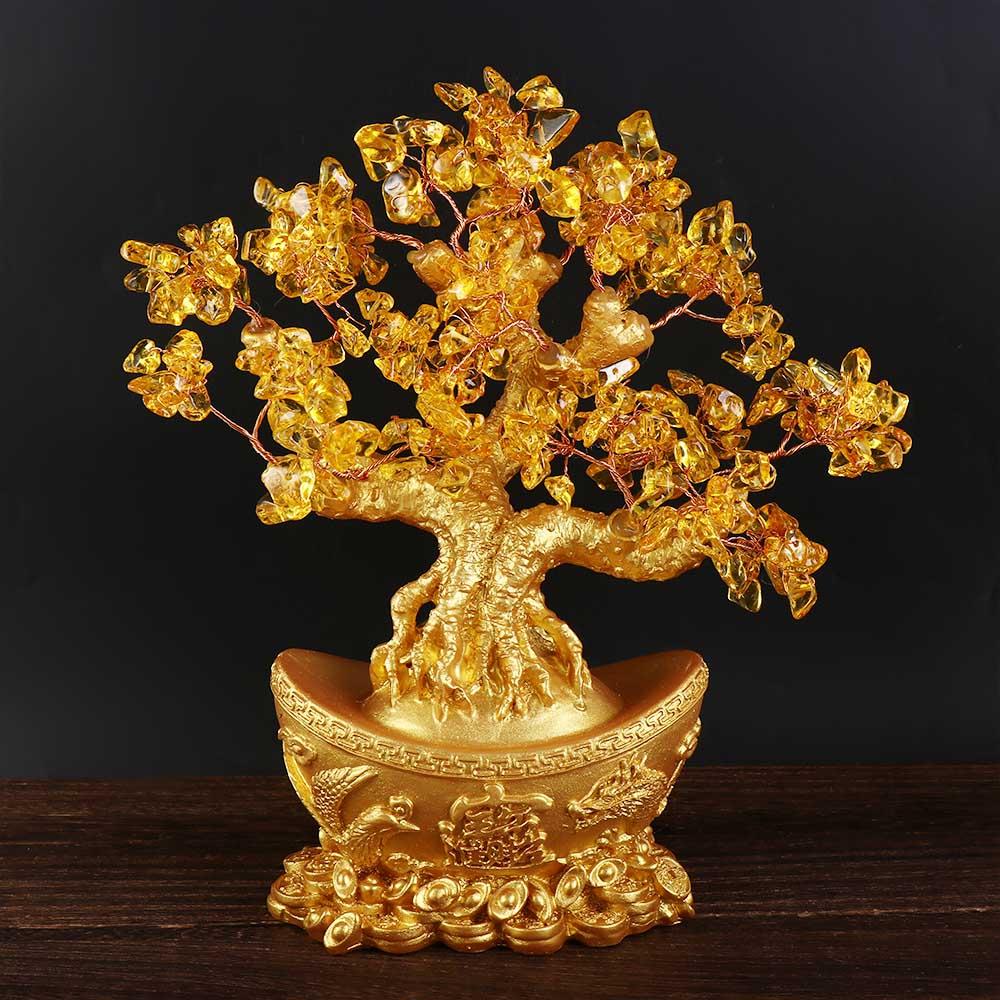 Wealth Home Decoration Desktop Ornaments Money Tree Ornaments Fortune Tree Decorative Articles