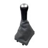 För VW Polo 9N 9N2 2002 2003 2004 2005 2006 2007 2008 2009 2010 Sedan 5/6 Växlad Växelspaksknopp Damask Läder Stövelskydd Fodral