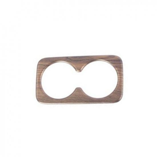 Peach Wood Grain Car Rear Water Cup Holder Cover Trim For Nissan Rogue -2024