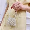 Handmade Pearl Woven Bead Children's Handbag - Cute Mini Red Envelope Crossbody Bag