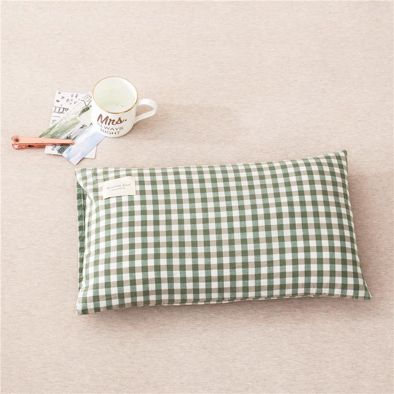 All-Cotton Pillow with Pillowcase: 48x74cm for Adults, 30x50cm for Kids, or 40x60cm for Students.