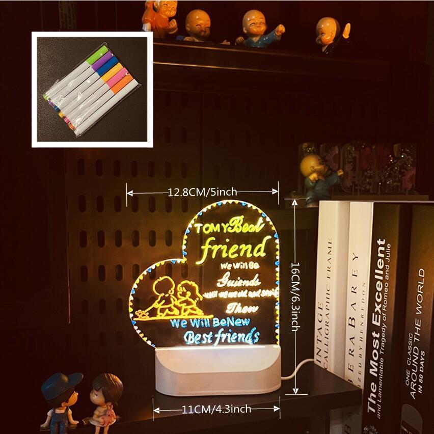 

Illuminated Erasable LED Whiteboard: Perfect for Street Stalls, Night Markets, and More.