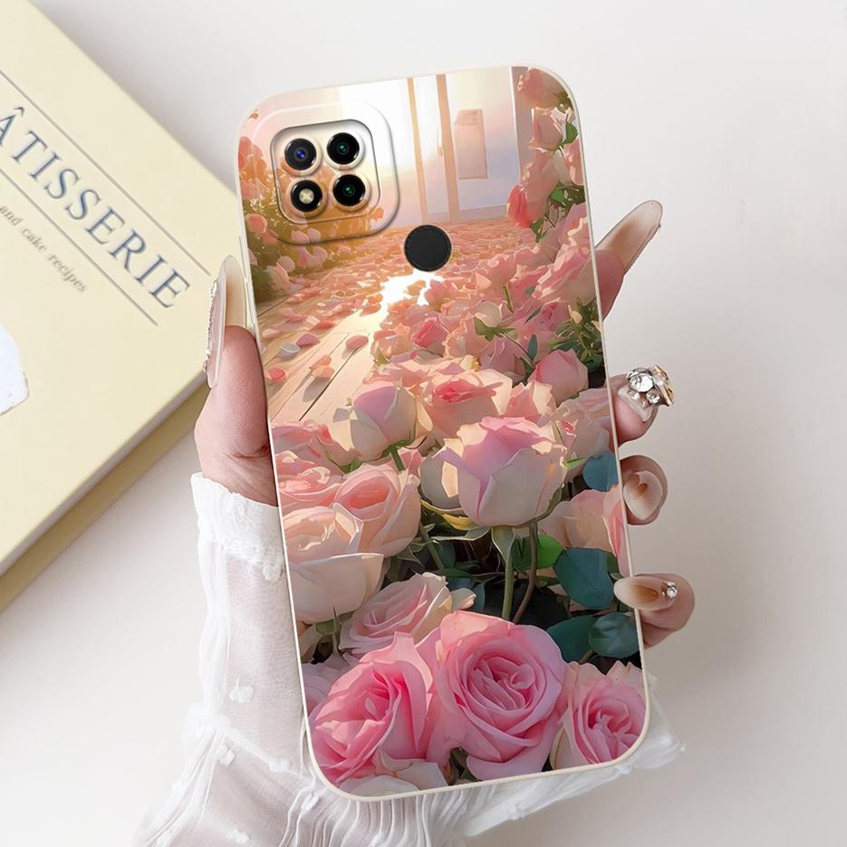 Für Xiaomi Redmi 9C Hülle Niedliche Panda Cartoon Abdeckung Stoßfest Weiche TPU Handyhülle Für Xiaomi Redmi 9C NFC Redmi9C Rückabdeckung Taschen