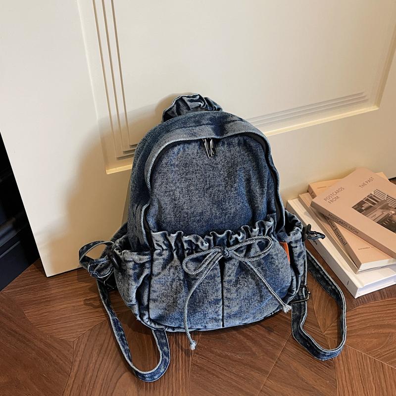 Women Denim Backpack