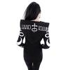 Cool Women's Fashion Cosplay Coat Hooded Jacket Print Gothic Punk Long Sleeve Witch Moon Hoodie Zipper Hoodies Plus