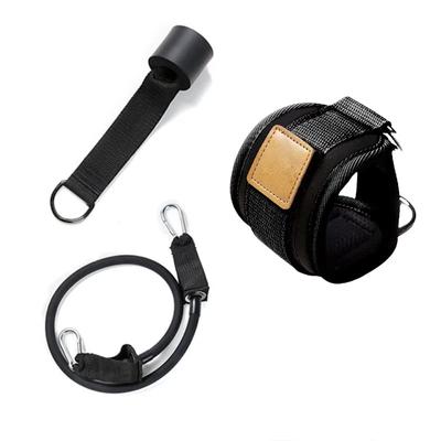 Sport Ankle Straps Set For Cable Machine Fitness Feet Support Padded D-Ring Ankle Cuffs Gym Workout Leg Glute Pulley Strap