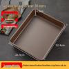ZISIZ Carbon Steel Cake Roll Baking Pan