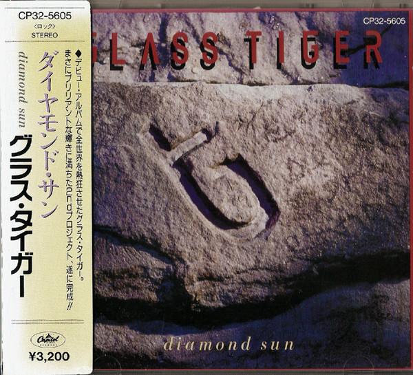 

CD GLASS TIGER - Diamond Sun CP325605 Capitol Records 1988 Japan Rock Used