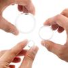 Acrylic Sphere Stand, Clear Ball Stand, Round Spheres Display Stands for Golf Ball, Crystal Ball, Baseball, Softball, Marbles,