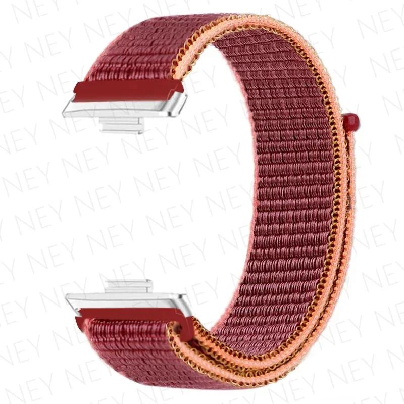 Nylon loop band For huawei watch fit 3 strap smartwatch wristband breathable Sport Watchbands bracelet correa huawei watch fit 3