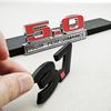 3D Metal Red Chrome 5.0 High Performance 3.7 Logo Car Rear Trunk Stickers Front S8Grille Badge Emblem For Ford Mustang Accessories