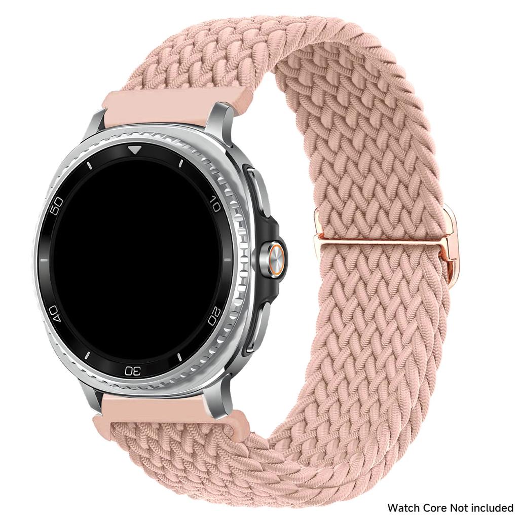 Bracelet en nylon tressé pour Samsung Galaxy Watch 8 40mm 44mm/Watch 8 Classic 46mm Bracelet sans espace pour Galaxy Ultra 2025 Bracelet en nylon