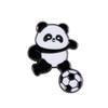 Zinc Alloy Panda Athlete Enamel Pins Trinket Craft Panda Skateboard Brooch Personality Jewelry Giant Panda Shape Badge Hat Badge