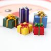 5PCS 1/12 Scale Miniature Dollhouse Christmas Gift Box Decoration Accessories