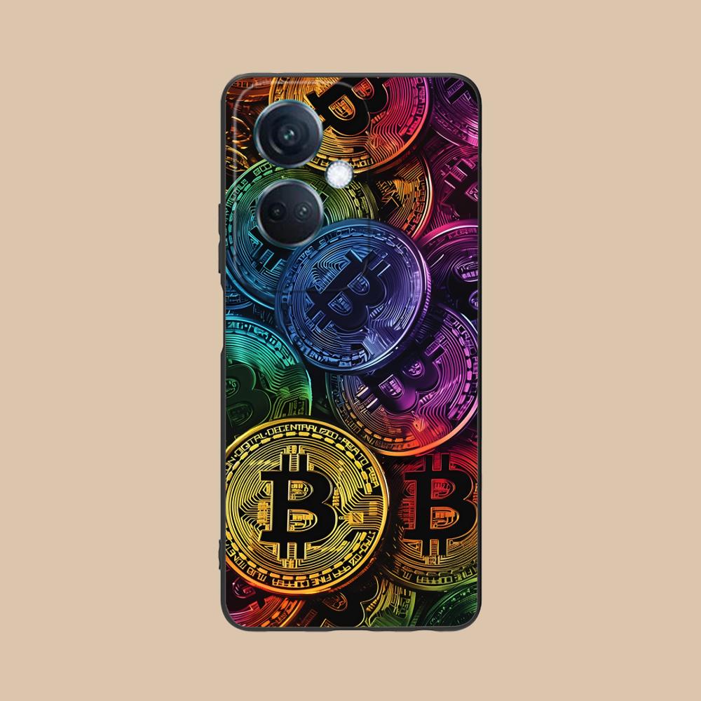 

Bitcion Pattern Phone Case for OPPO Find X9 X8 X7 X6 X5 X3 X2 Plus s Pro Ultra Lite Soft TPU Shockproof Cover OPPO Find X2 Pro