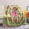 Cardcaptor Sakura Print Flannel Blanket, Ultra Soft High Quality All Seasons Warm Throw, Home Decor Cozy Blanket, Perfect Christmas Gift