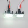 2Pcs LED License Number Plate Light Lamp For Toyota Camry Hybrid Corolla Prius C Yaris Avalon Ractis Verso Avensis Highlander
