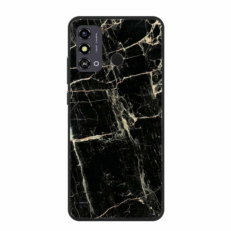 For ZTE Blade A53 Case Marble TPU Silicone Soft Back Cover Cases for ZTE Blade A53 A 53 Para 6.52" Cute Mica Painting New Coque