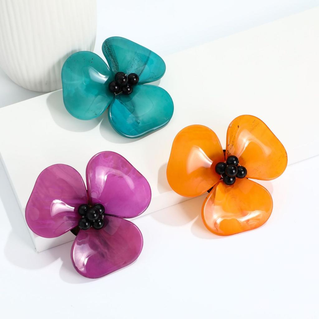 Xinlan Koreanische neue Nischen-Platte handgefertigte dreidimensionale Blumenpflanzen-Brosche