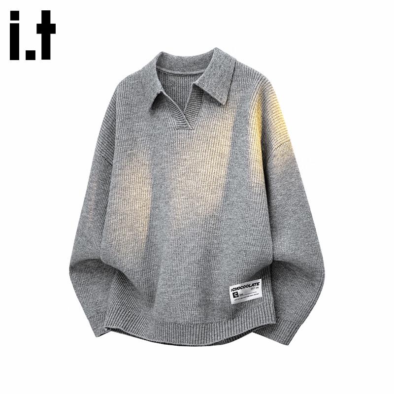 

:CHOCOOLATEit Men s Loose V-neck Knit Sweater XL