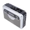Cassette Player AM FM Radio Retro Cassette Tape Player Recorder with Digital Clock Timer Built In Mic Speaker Battery Operated Or   Powered