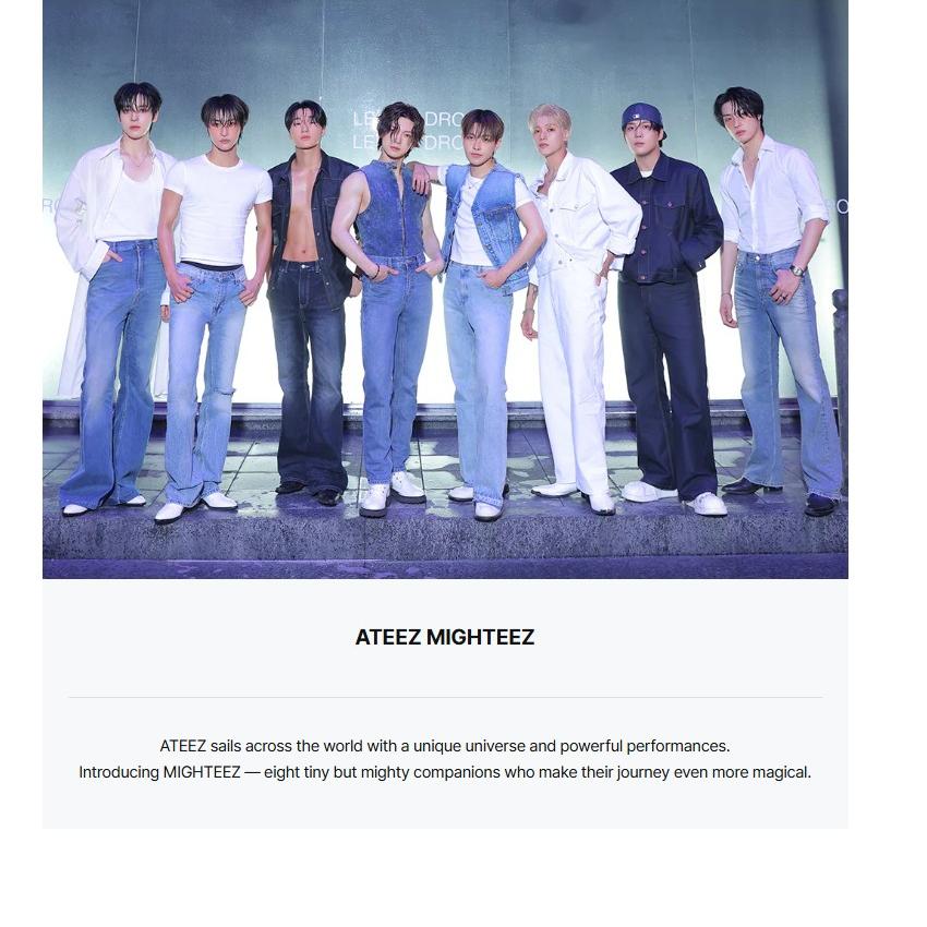 ATEEZ [MIGHTEEZ Wonder Room] Feen Plüsch Schlüsselanhänger