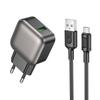 BOROFONE BAS52A Zhenchuang QC3.0 Single Port USB Charger Set (Micro) - European Standard