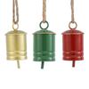 Iron Christmas Bell Holiday Decorations For Fireplaces Mantels Doorway Festival Tree Accent Party Supplies
