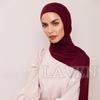 Cotton Jersey Instant Hijab Scarf Muslim Fashion Plain Wraps Soft Women'S Head Hood Scarf Elasticity Shawls Underscarf Headscarf