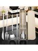 Stainless Stee Cutlery Set With Storage Box Portable Reusable Utensils For Home Office School Camping Daily Household Tableware