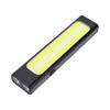 Rechargeable Flat Flashlight 11 Modes Water Proof COB LED Pocket Flashlight with Clip Magnetic Base for Camping Travel