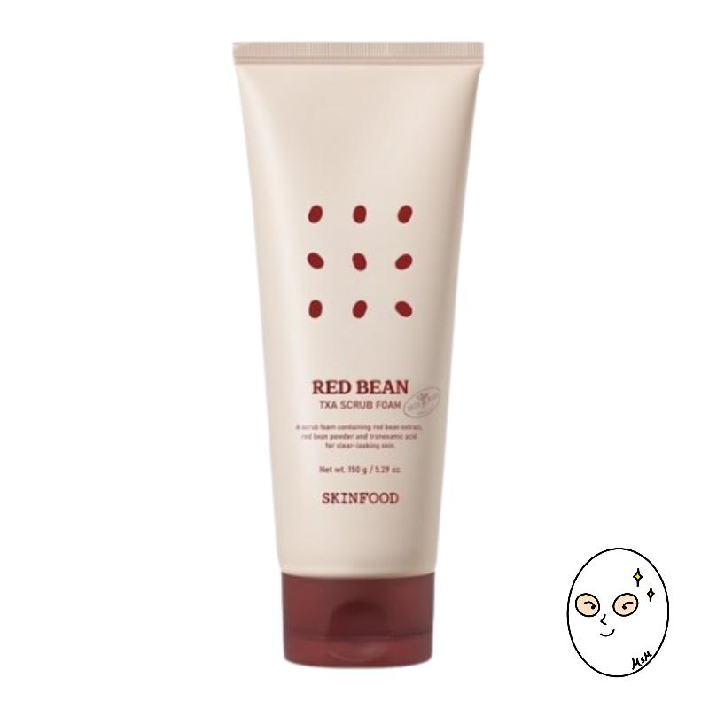SKINFOOD Red Bean TXA Scrub Foam 150g