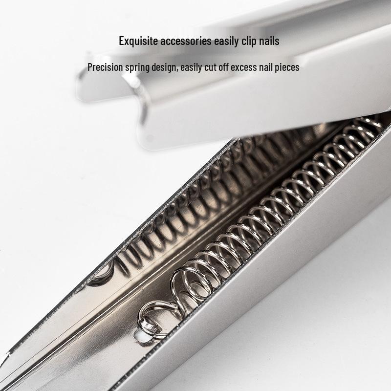 Stainless Steel U-shaped Nail Shaping Clippers for French Extensions