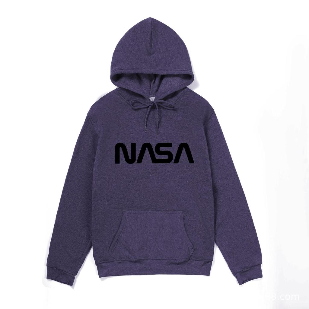 NASA Unisex Plus Samt Hoodie: Jugend Mode Pullover