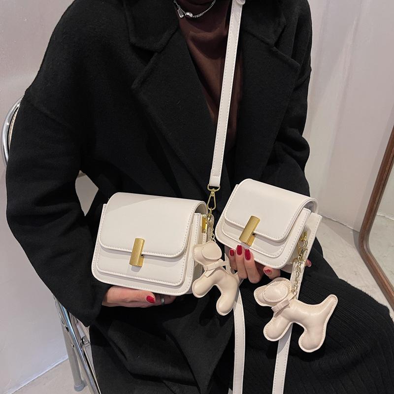 Bag Women's New Fashion Messenger Bag Casual Versatile Shoulder Small Square Bag