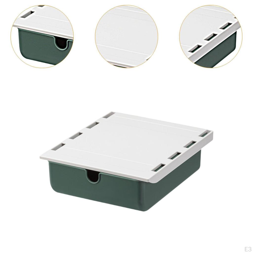 Under Desk Drawer ,Storage Organizer Box ,Desk Bottom Organization ,for Kitchen