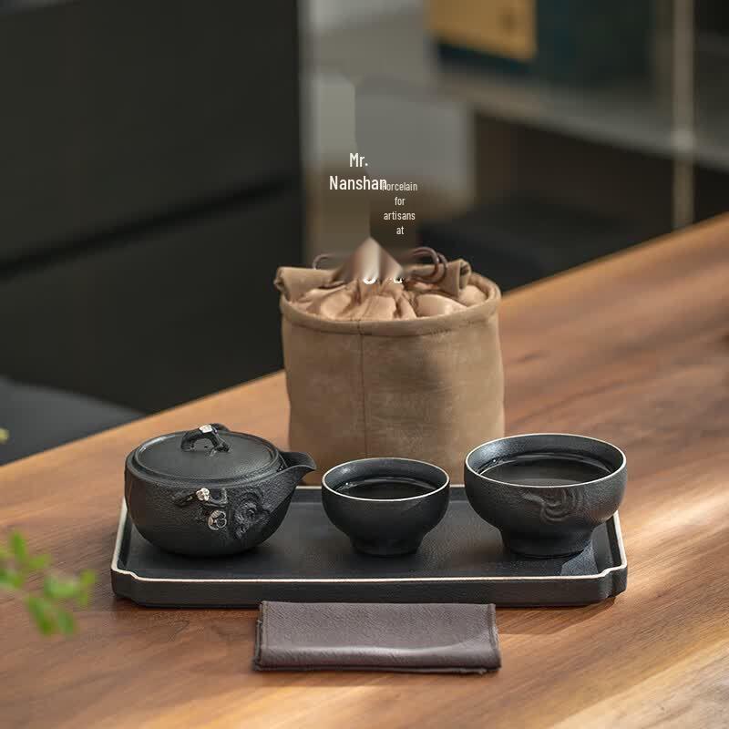 Nanshan Gentleman Portable Ceramic Travel Tea Set