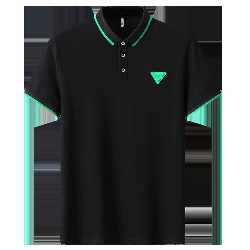 Trendy polo nadměrné velikosti pro podnikání – Krátký rukáv, Padne až do 360 jinů