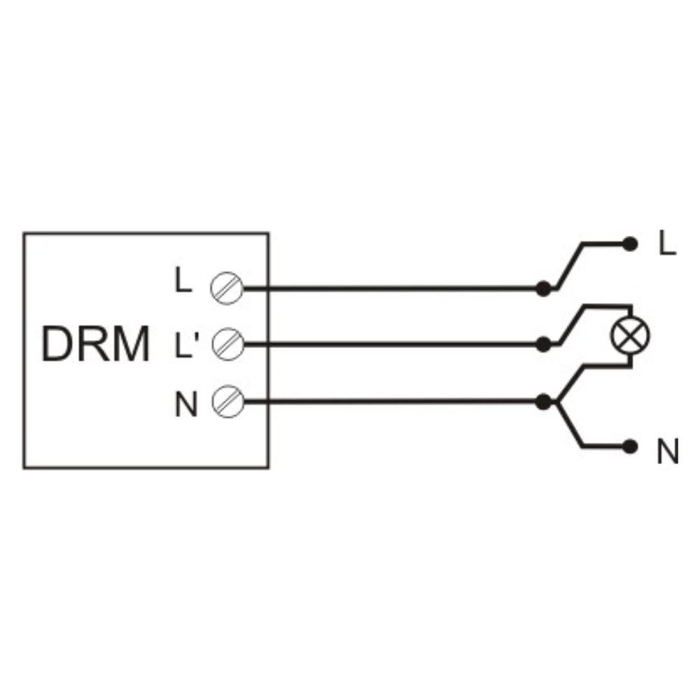 Microwave Motion Sensor Drm-01 F&F 3959