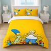 The Simpsons Bedroom 3Pcs Bedding Set Soft Bed Sheet Pillowcases Home Bedding Decoration