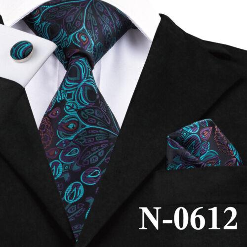 Set de butoni pentru cravată țesute mătase pentru bărbați de nuntă solidă roz