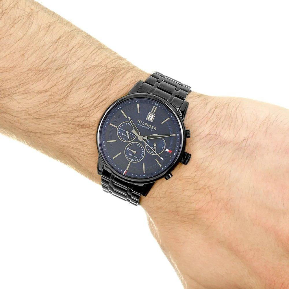 Tommy Hilfiger 1791633 Black Chronograph Men's Watch