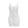 Womens Sexy Suspenders Open Back Print Temperament Slim Short Skirt Dress Clothes Sale