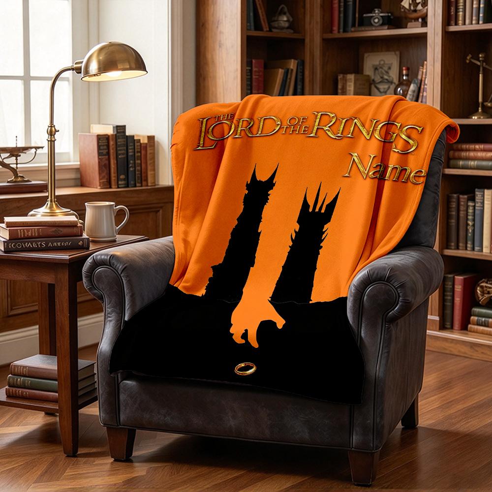 Custom Middleearth Adventure Soft Throw Blanket Flannel Blanket Warm Sofa Bed Camping home Decor Unique Christmas Gift C10367