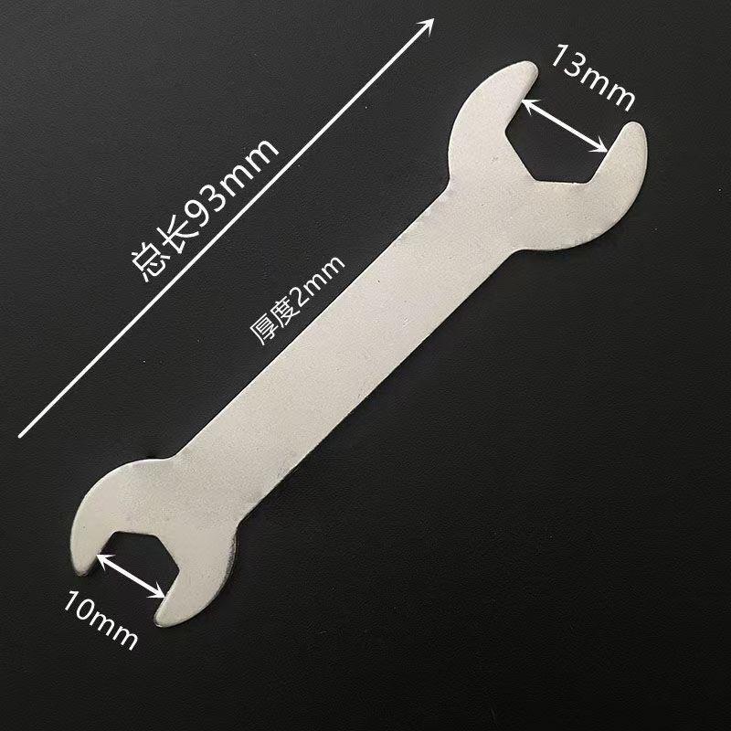 Llave hexagonal de extremo abierto desechable ultradelgada para artículos sanitarios