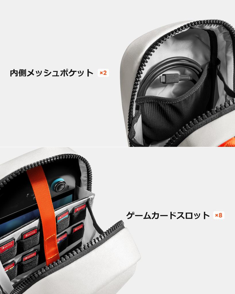 Tomtoc Nintendo Switch 2 Body Compatible with Switch 2 Tomtoc Switch Shoulder Pro Accessories Game Card EVA Protection Bag, Models, Bag, Controller,